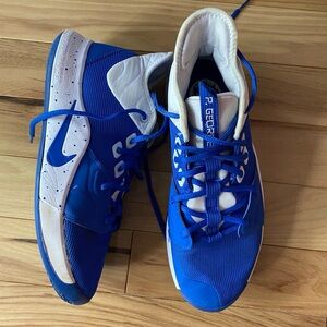 Nike Blue and White Athletic Shoes